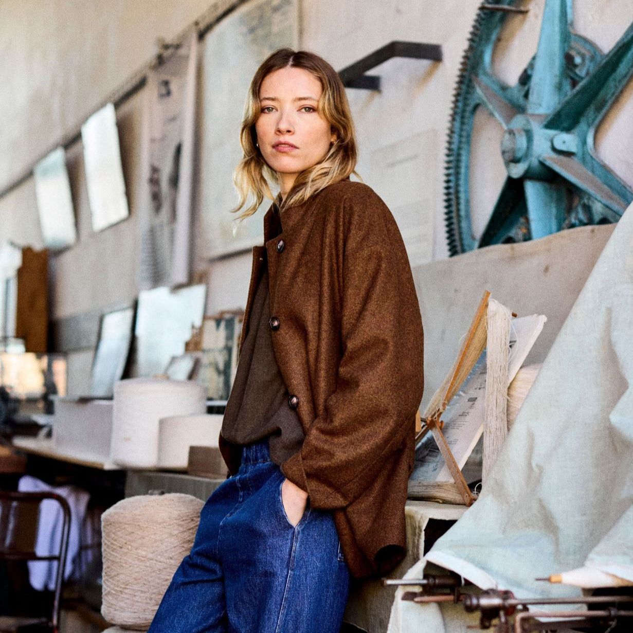Oversized jackets made in France in Paris