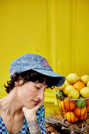 Women's denim cap