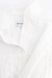 SIMONE BLOUSE WITH ENGLISH EMBROIDERY