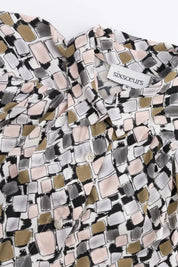 SIMONE KAKI SKETCH BLOUSE