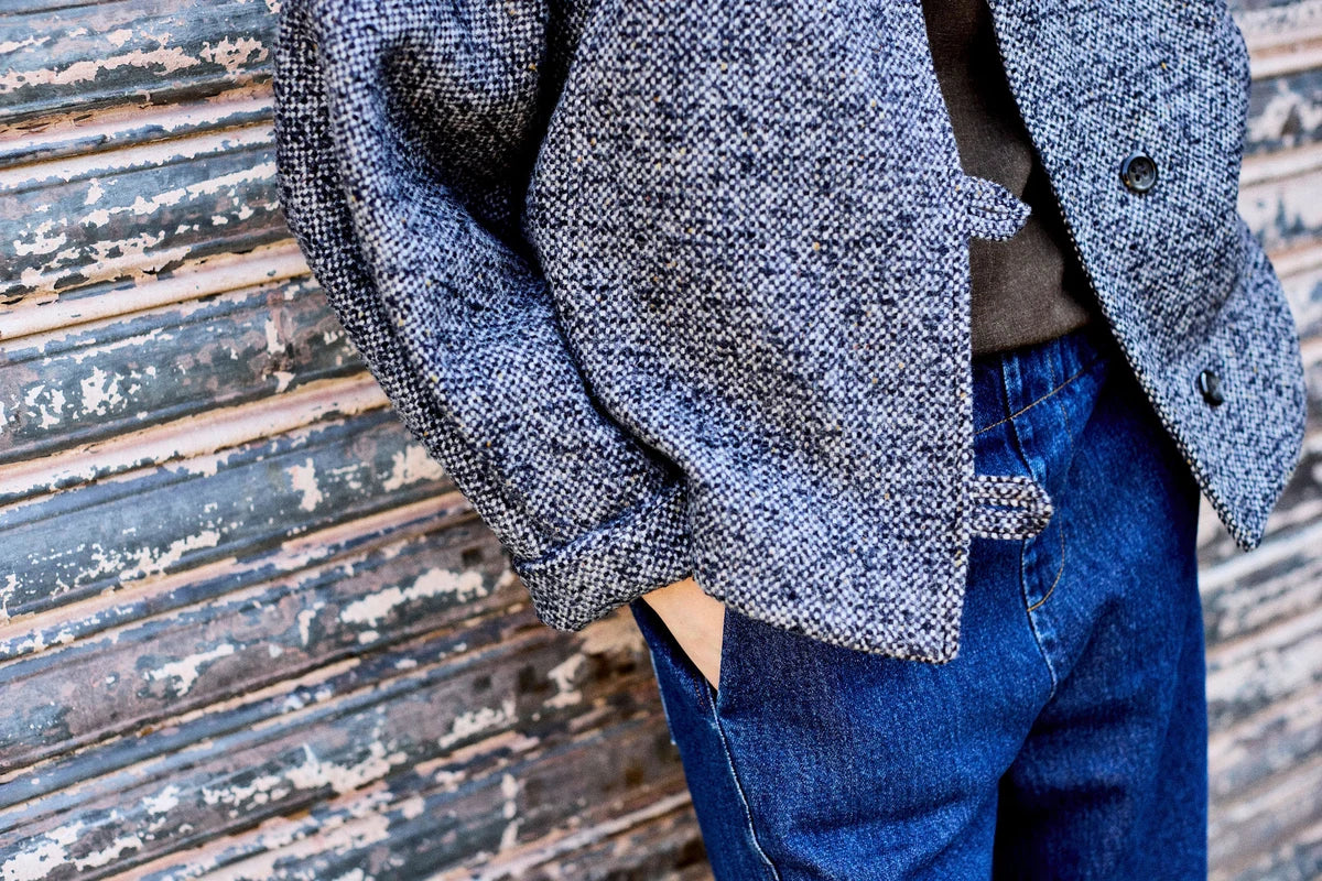 Blouson en laine natté Jagger - 425€