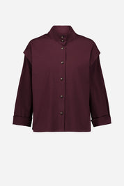 LINA BURGUNDY SHIRT