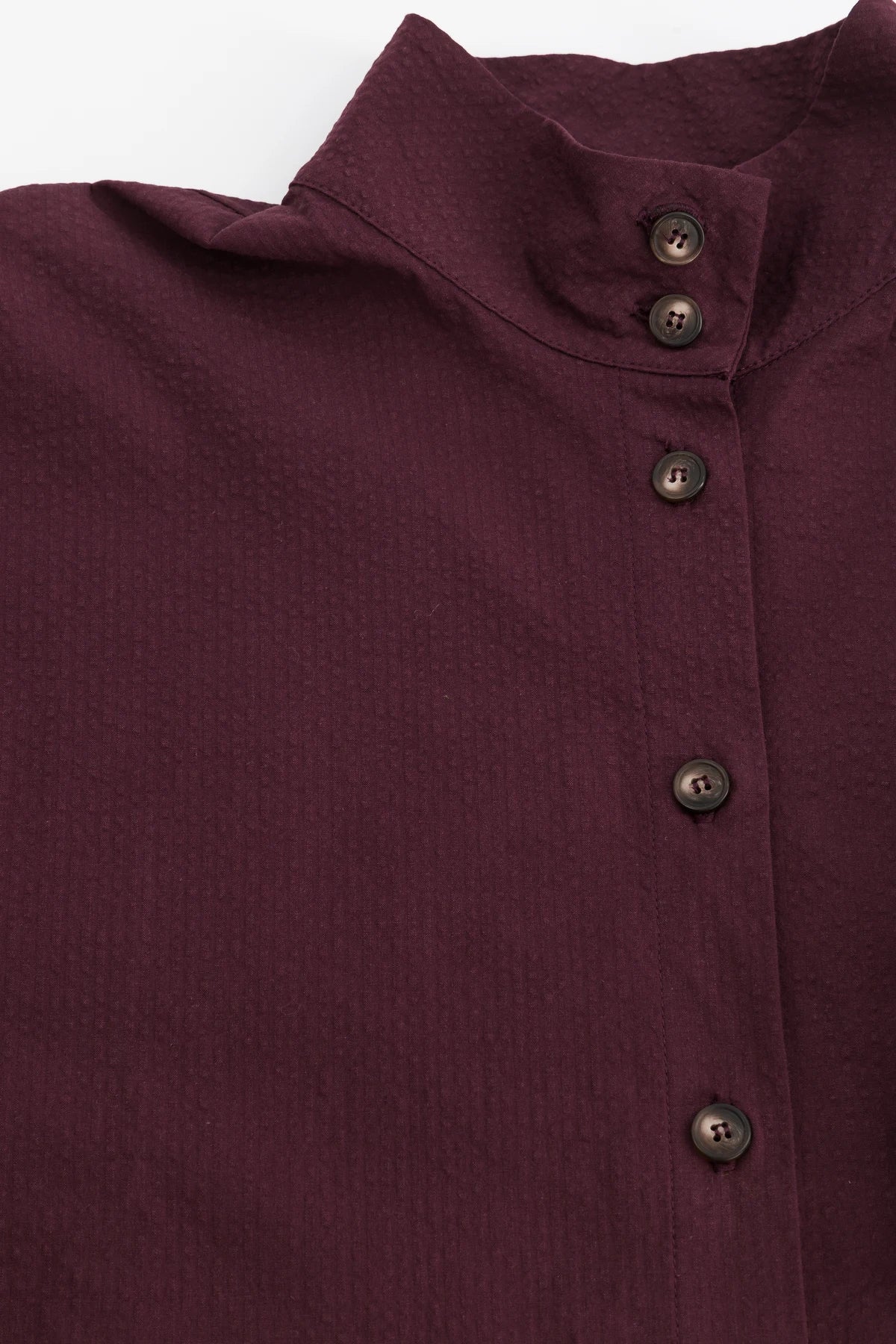 LINA BURGUNDY SHIRT