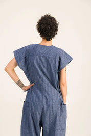 MARTA BLUE JUMPSUIT