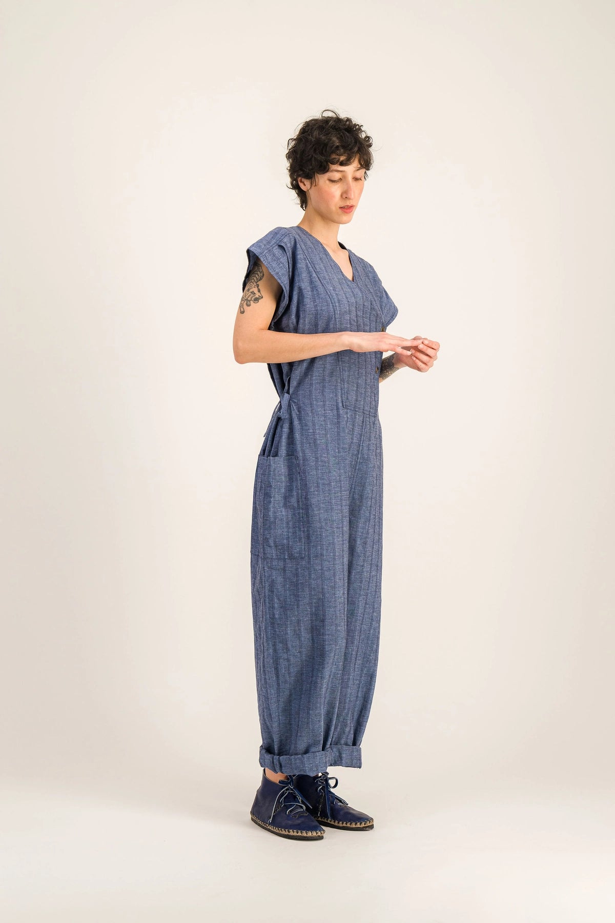 MARTA BLUE JUMPSUIT