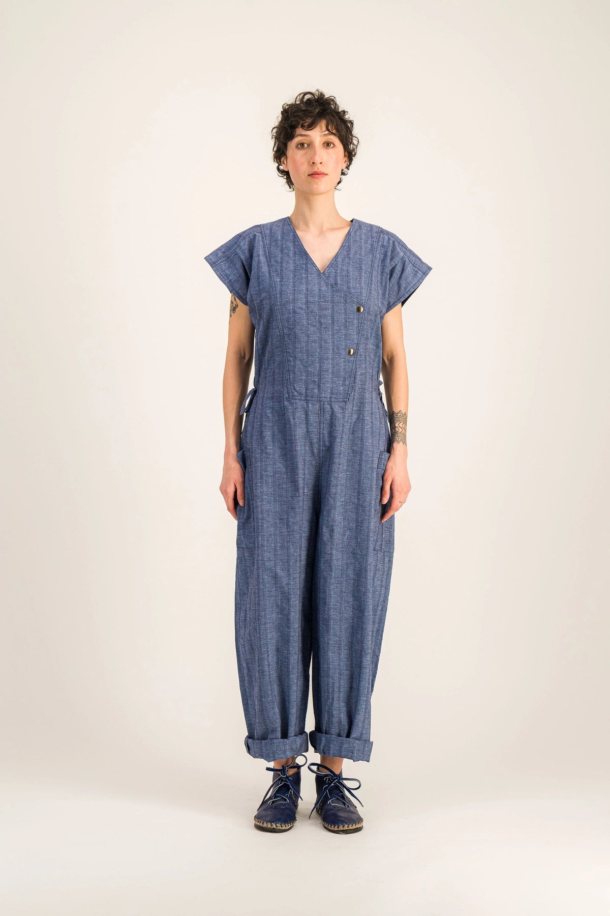 MARTA BLUE JUMPSUIT