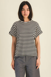 UNA BLACK AND WHITE TANK TOP