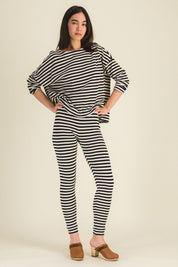 PIMPRENELLE BLACK AND WHITE LEGGINGS