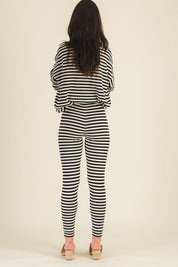 PIMPRENELLE BLACK AND WHITE LEGGINGS