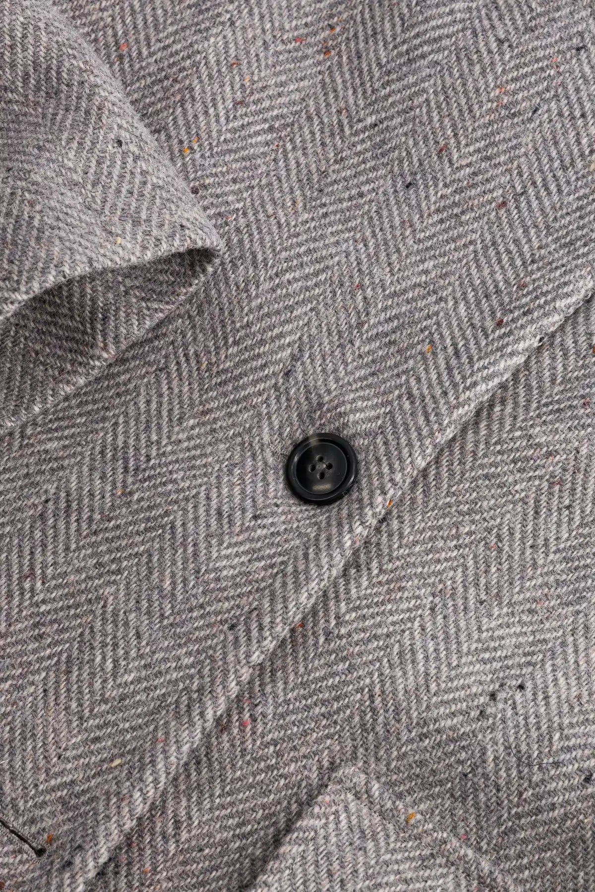 manteau femme laine gris chine milly