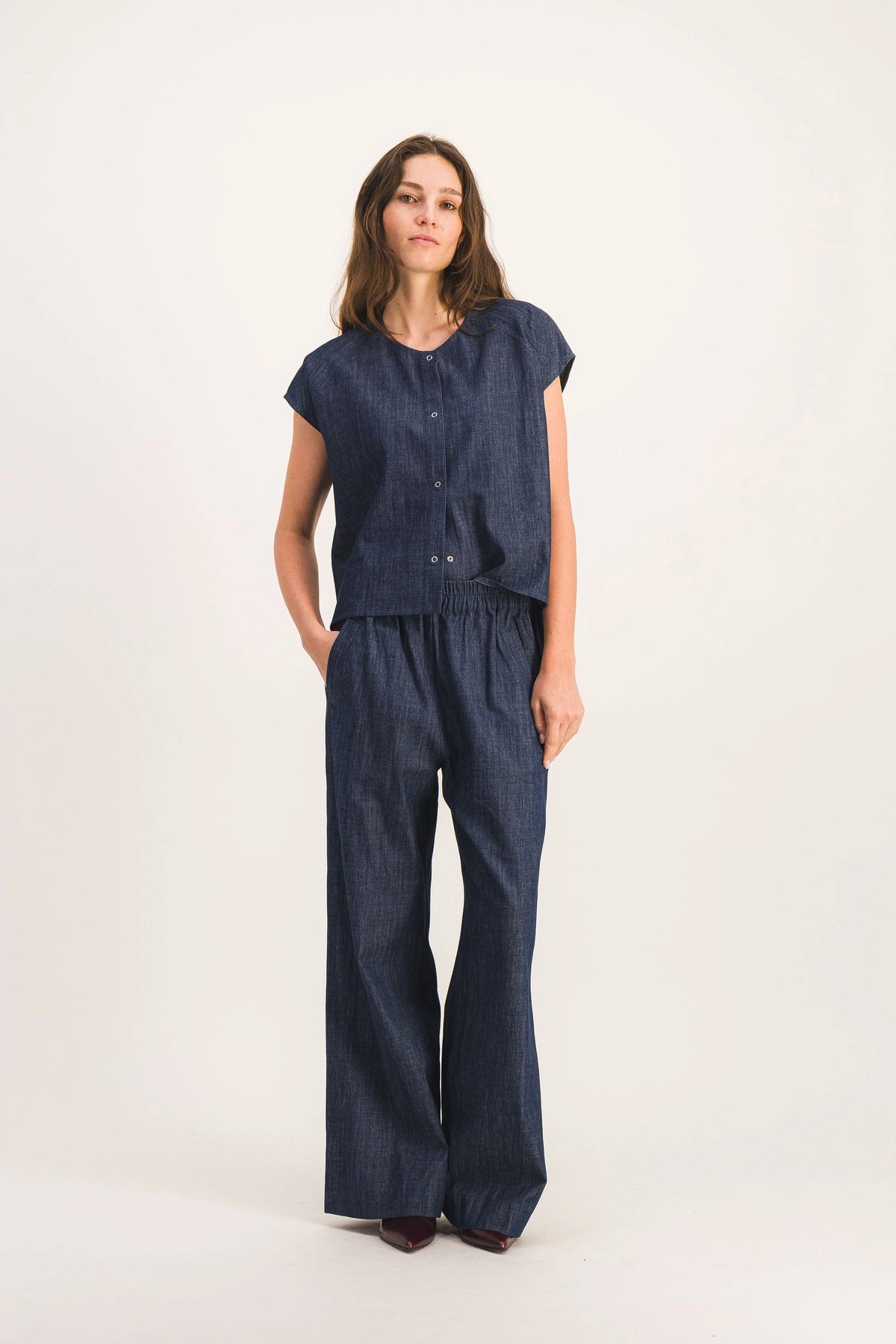 ZAHO DENIM LIGHT PANTS