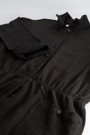robe longue hiver noire tallulah