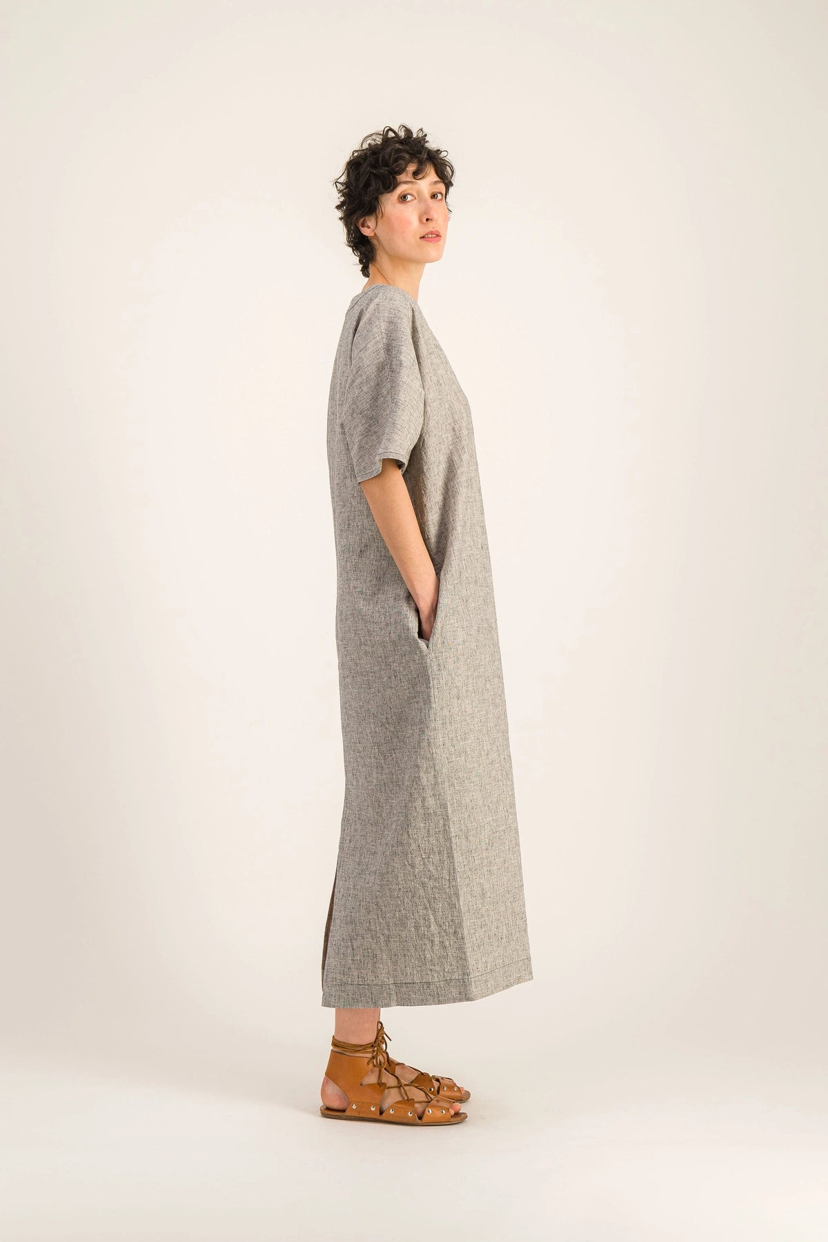 ERNESTINE LINEN DRESS