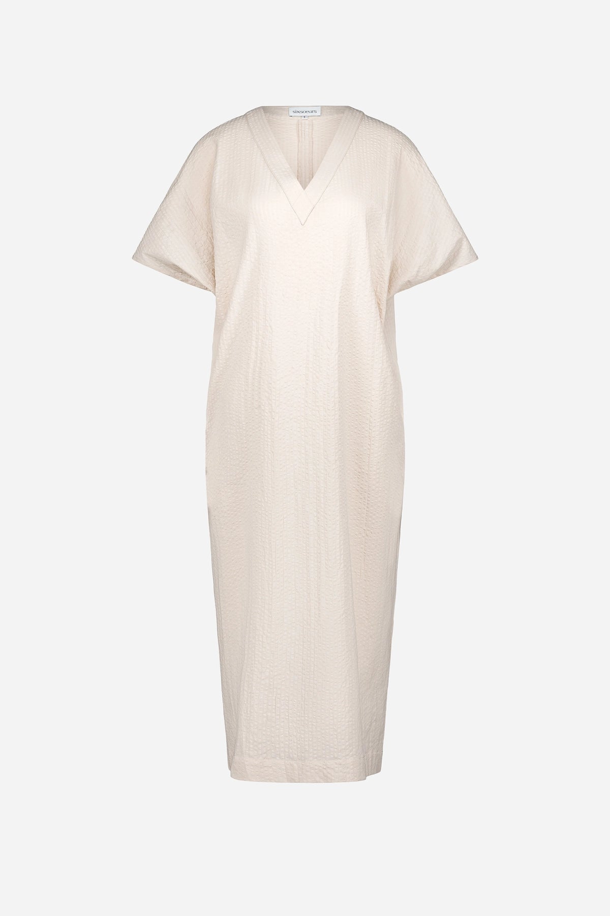 ERNESTINE BEIGE DRESS