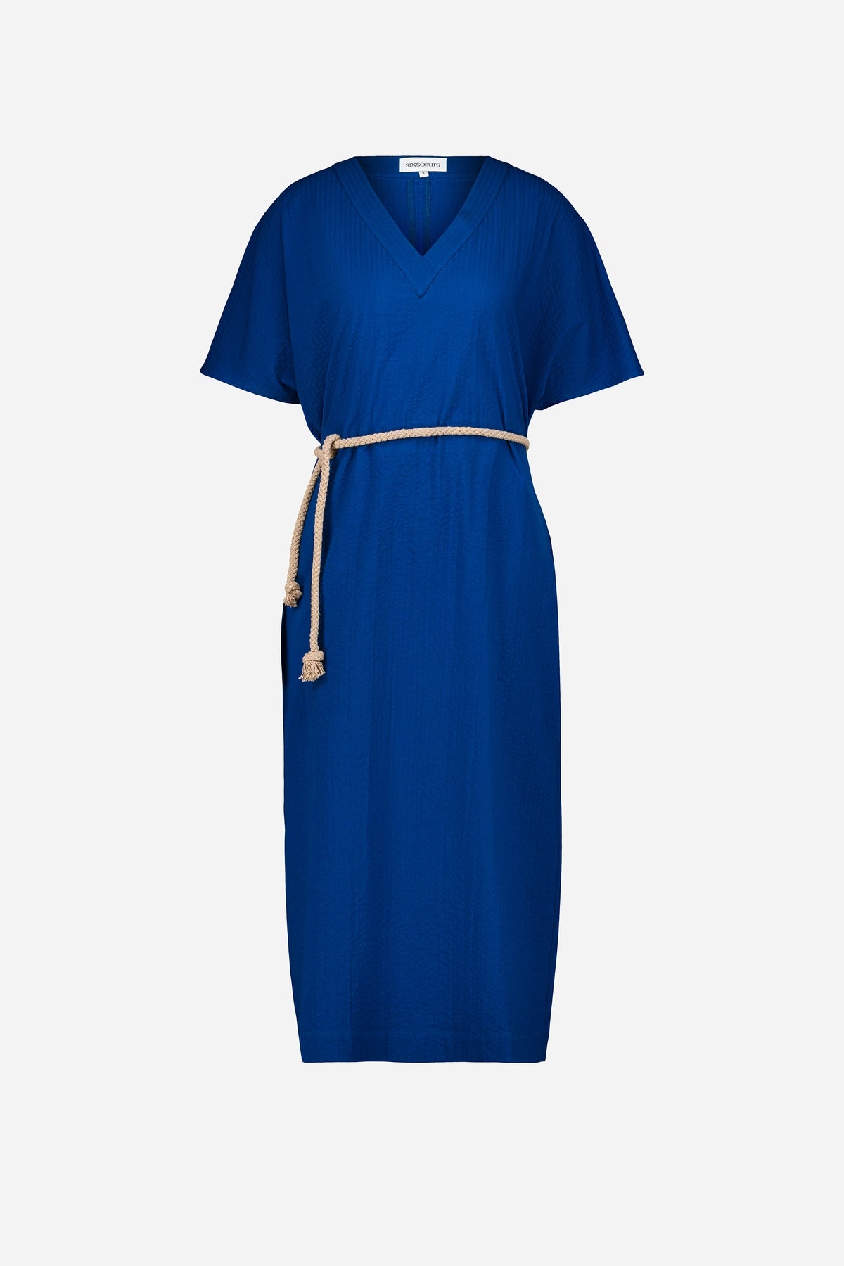 ERNESTINE BLUE DRESS