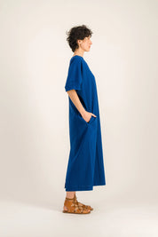 ERNESTINE BLUE DRESS