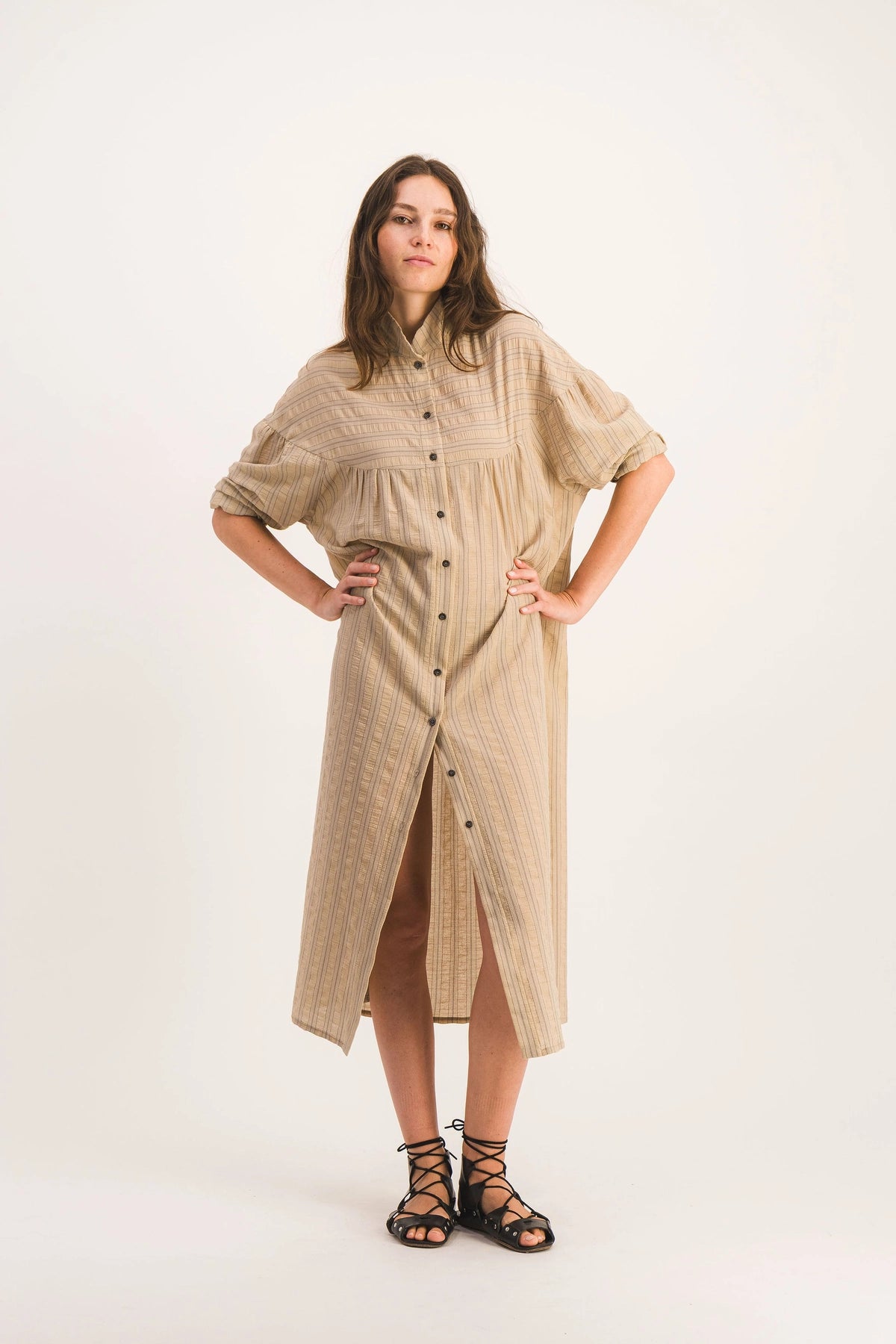 JEMINA STRIPED DRESS