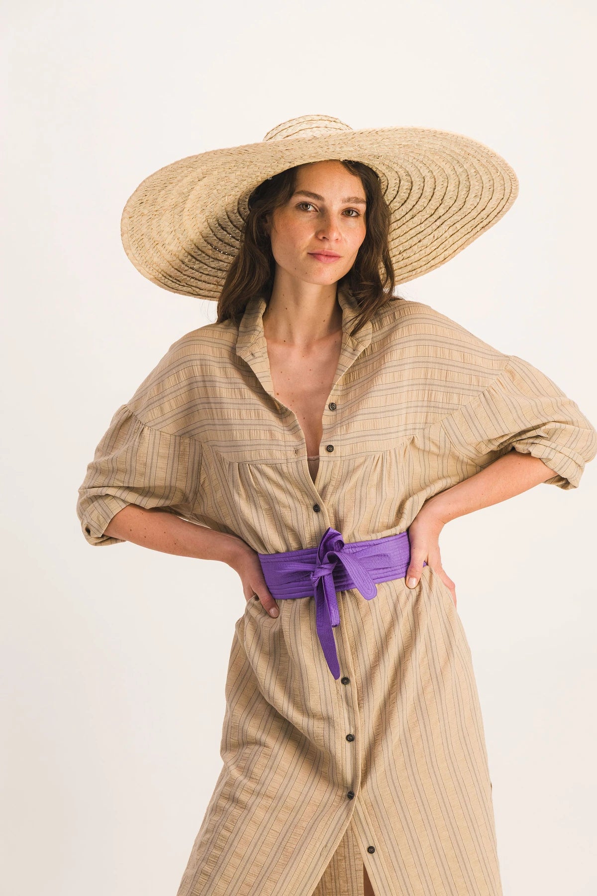 JEMINA STRIPED DRESS