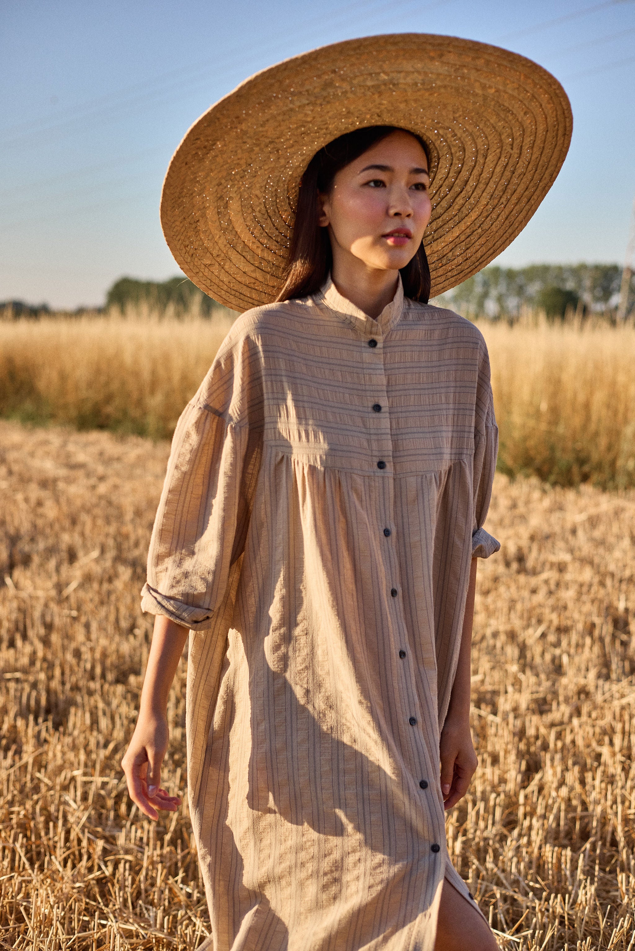 JEMINA STRIPED DRESS