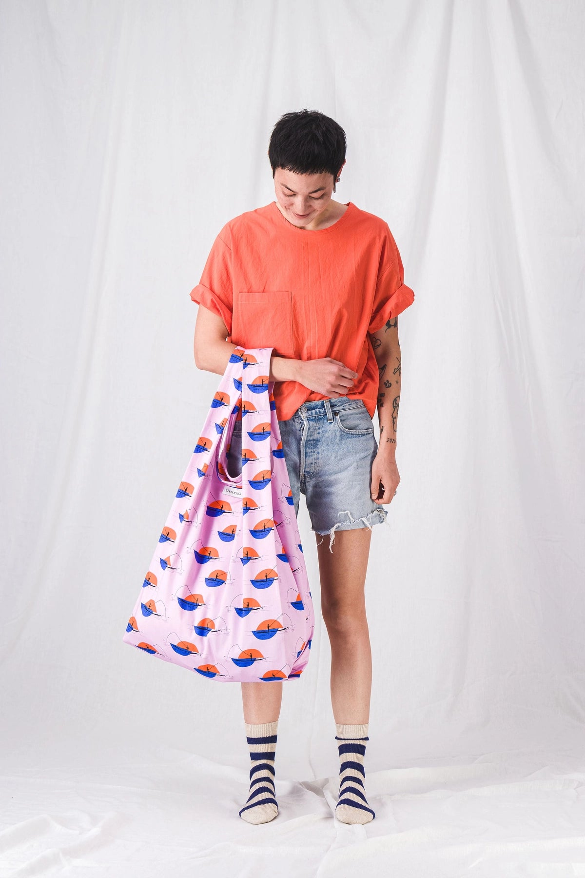 women's purple fishing tote bag__pe25