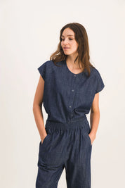 PAULO DENIM LIGHT TOP