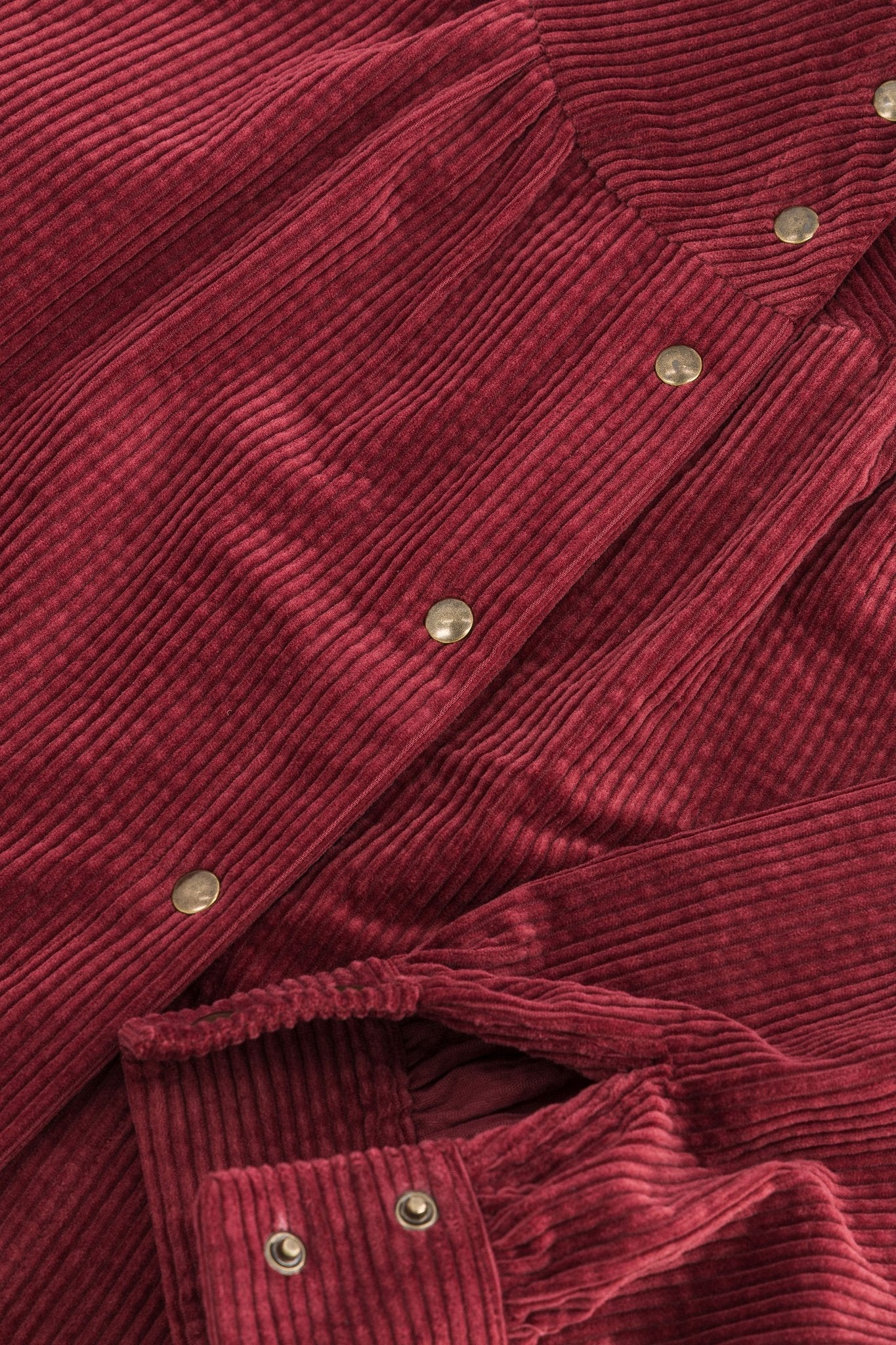 Blouse Juliette Velours Bordeaux - SIXSOEURS
