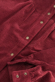 Blouse Juliette Velours Bordeaux - SIXSOEURS