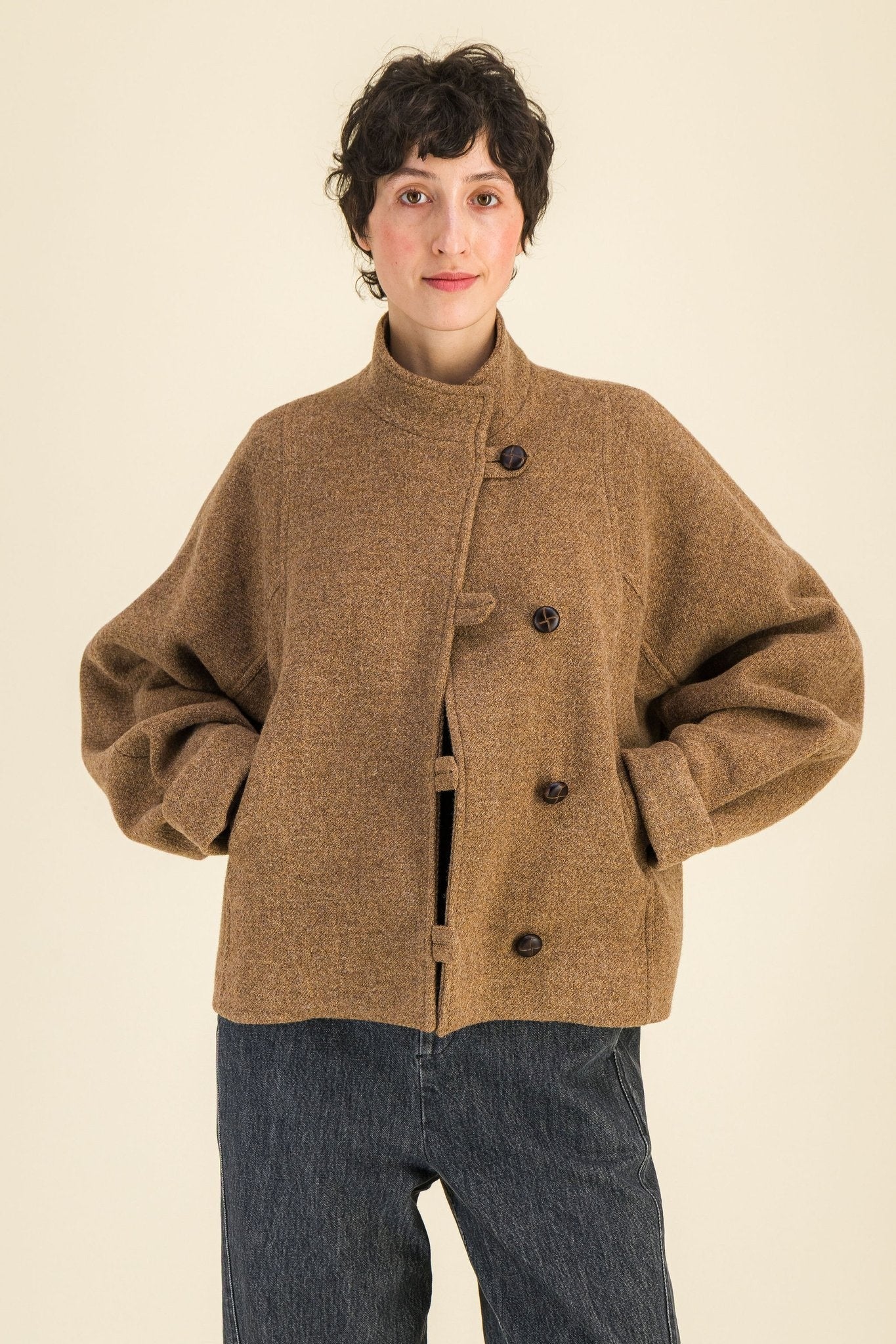 Blouson Eden Praline - SIXSOEURS