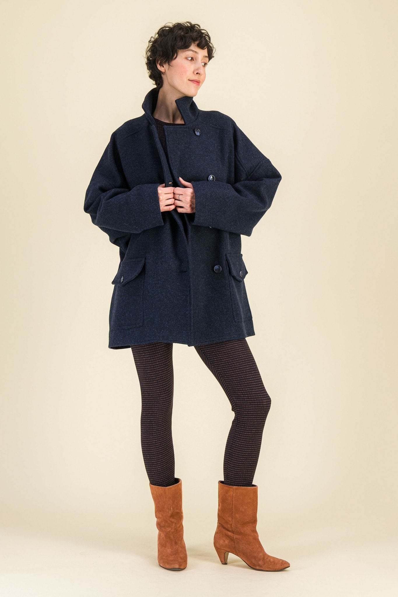 Veste James Marine - SIXSOEURS