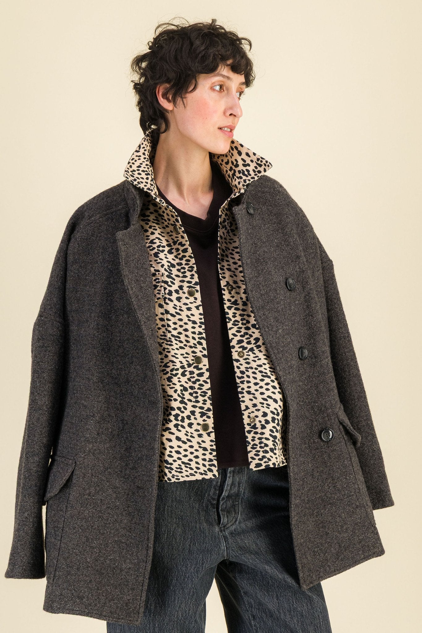 Veste James Taupe - SIXSOEURS
