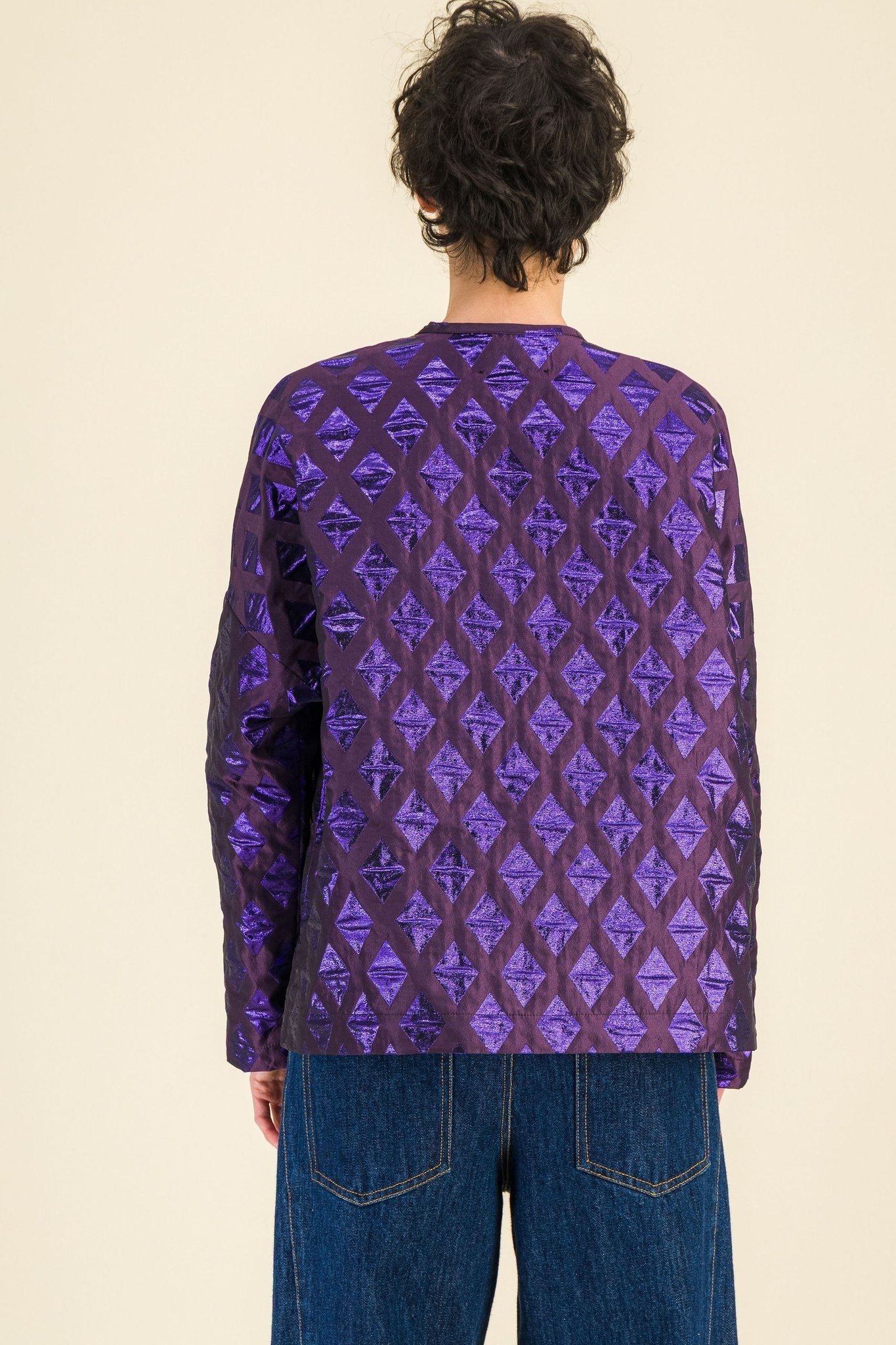 Cardigan Taïga Violet - SIXSOEURS