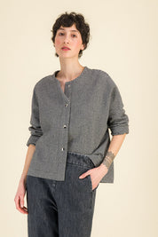 Cardigan Taïga Pied de Poule - SIXSOEURS