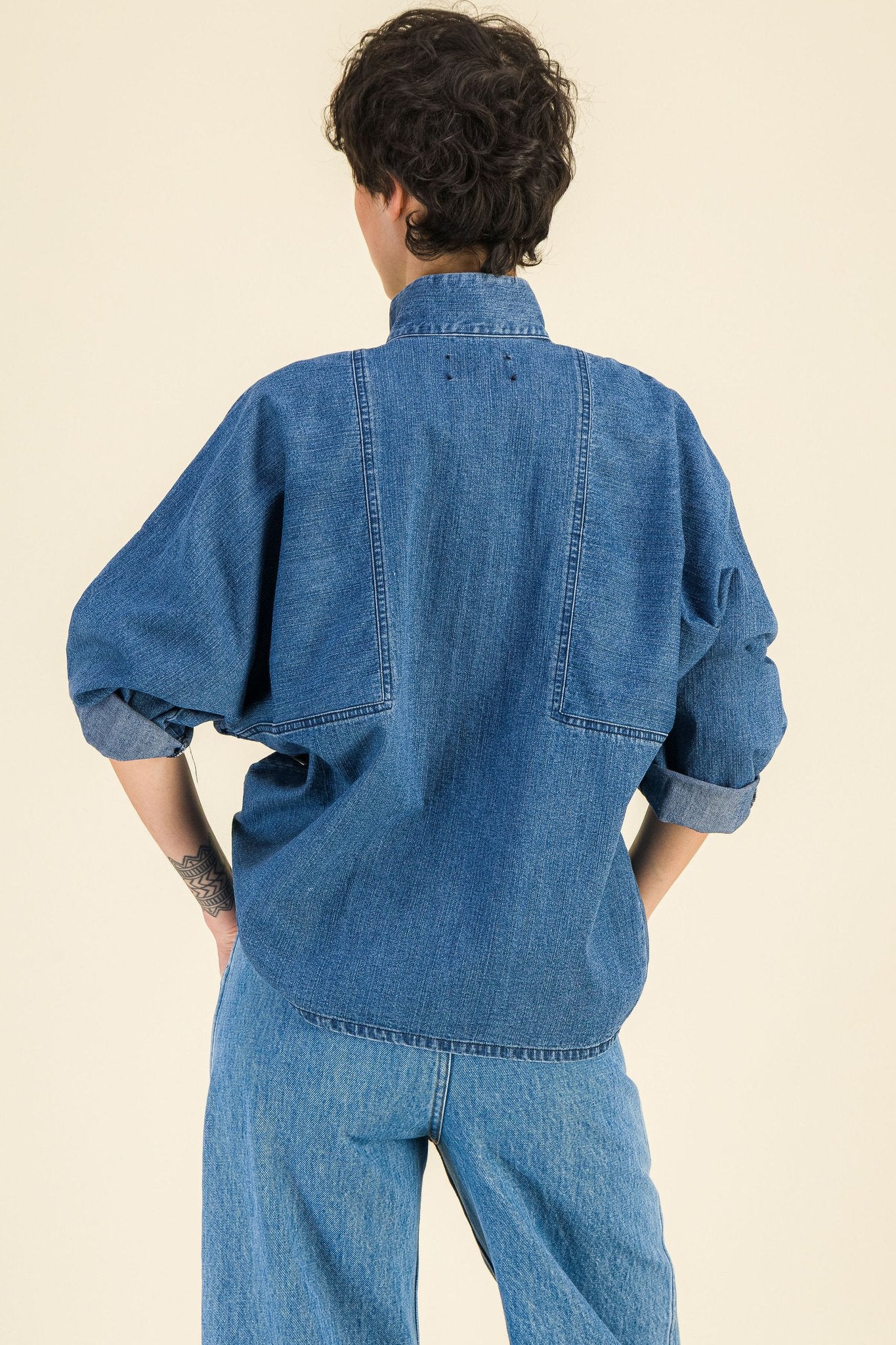 Chemise chambray femme Milla - SIXSOEURS
