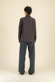 Chemise Thelma Anthracite - SIXSOEURS