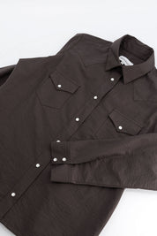 Chemise Thelma Anthracite - SIXSOEURS