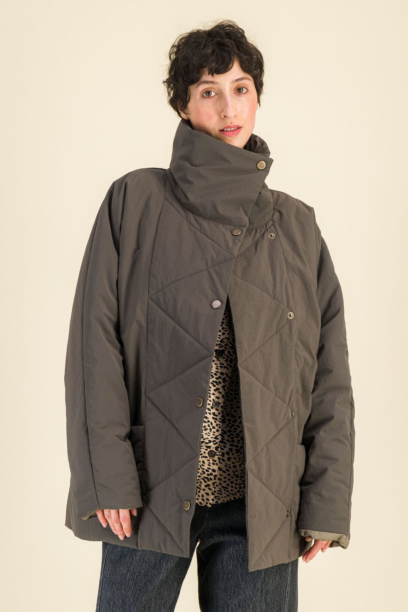 Veste Dulet Kaki - SIXSOEURS