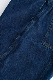 Jean bleu foncé femme Esteban Denim - SIXSOEURS