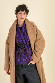 Manteau Bettina Camel - SIXSOEURS