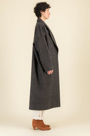 Manteau Bettina Taupe - SIXSOEURS