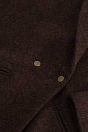 Manteau Yvonne Brun - SIXSOEURS