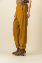 Brown wide women's pants