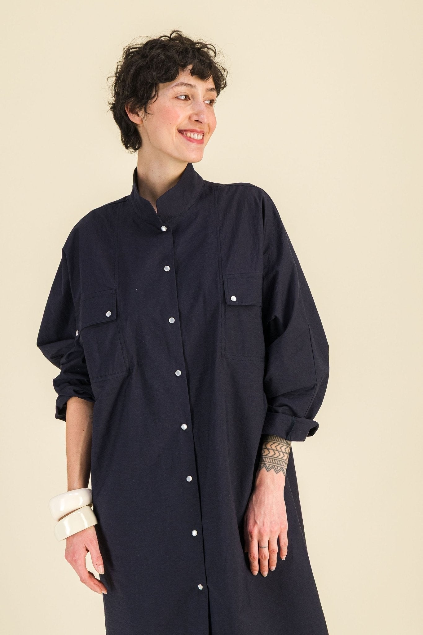 Robe longue droite femme Kamala - SIXSOEURS