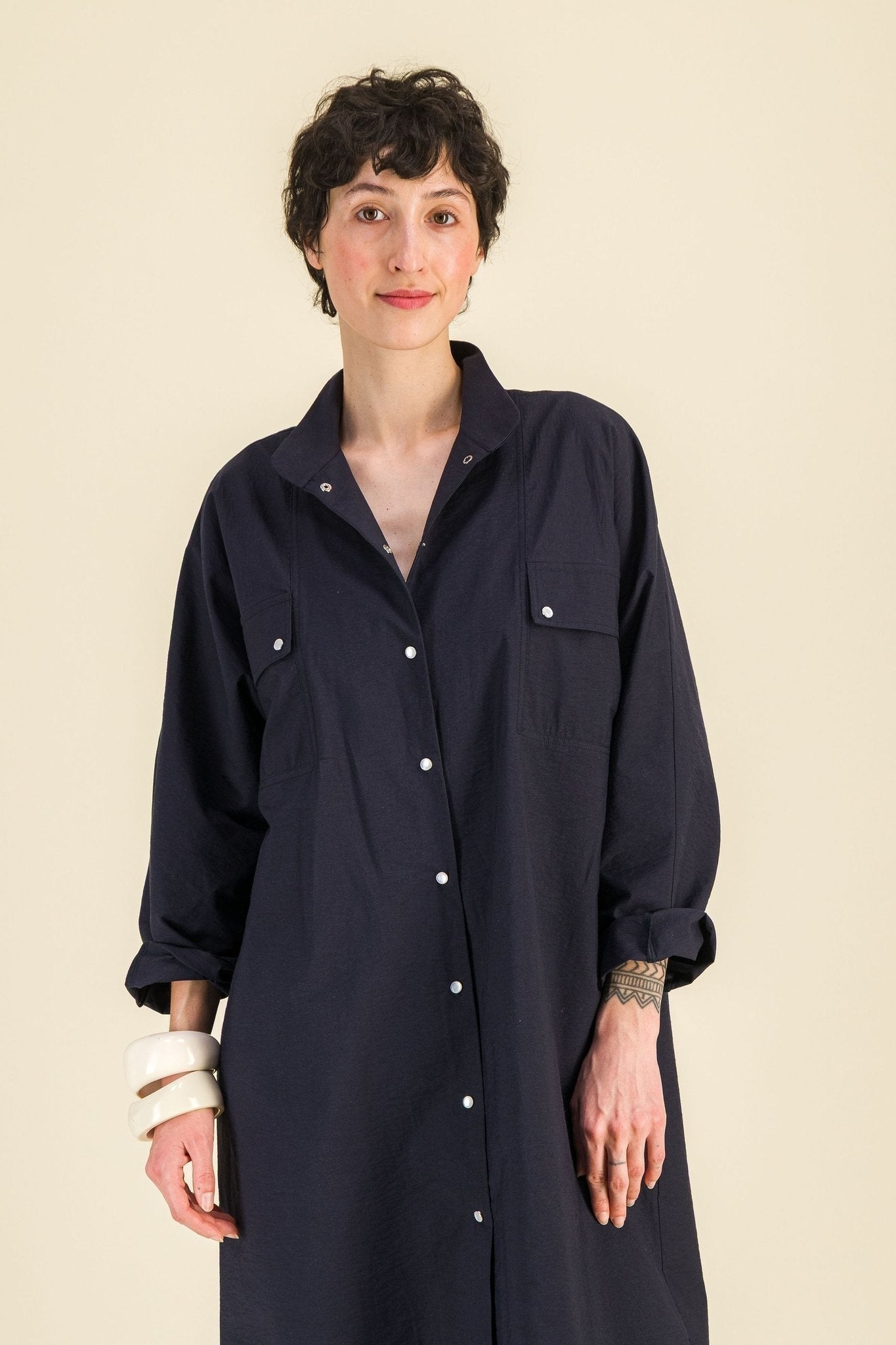 Robe longue droite femme Kamala - SIXSOEURS