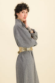 Robe Kamala Pied de Poule - SIXSOEURS