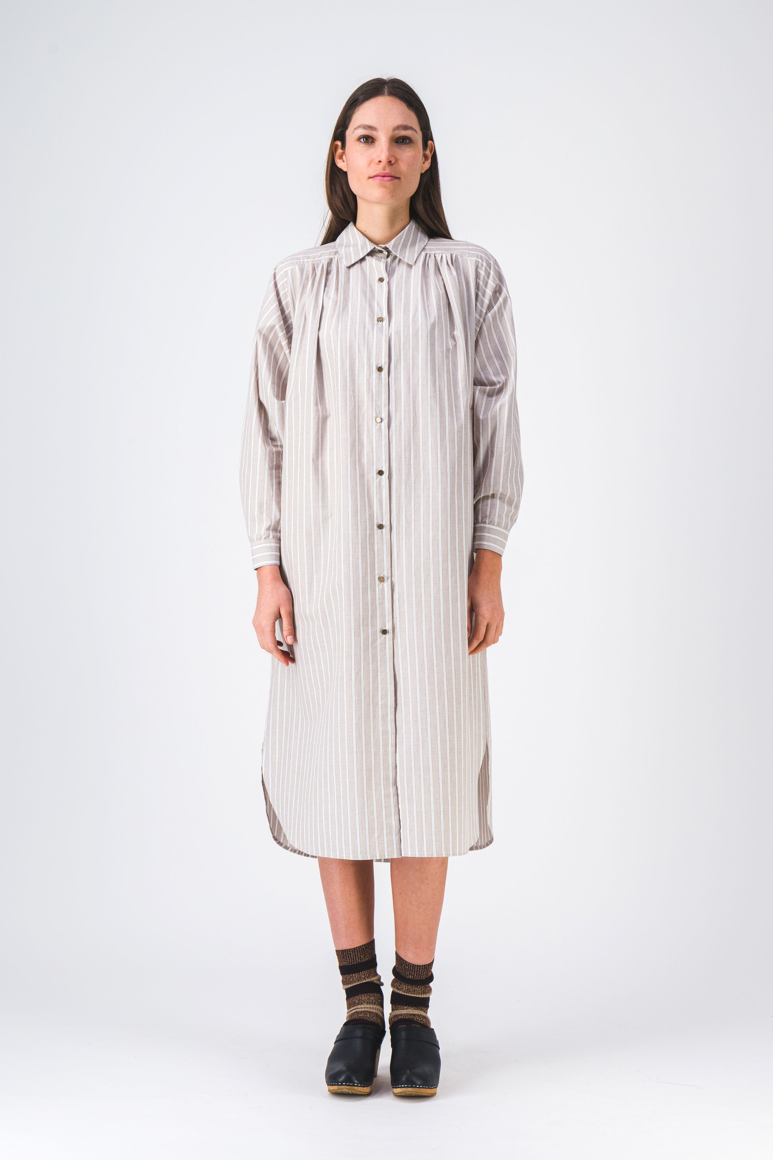 SANDY BEIGE DRESS