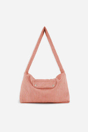 POLLY ECRU MESSENGER BAG