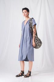 POLLY ECRU MESSENGER BAG