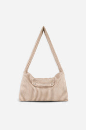 POLLY ECRU MESSENGER BAG