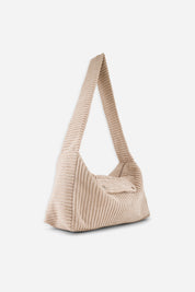 POLLY ECRU MESSENGER BAG