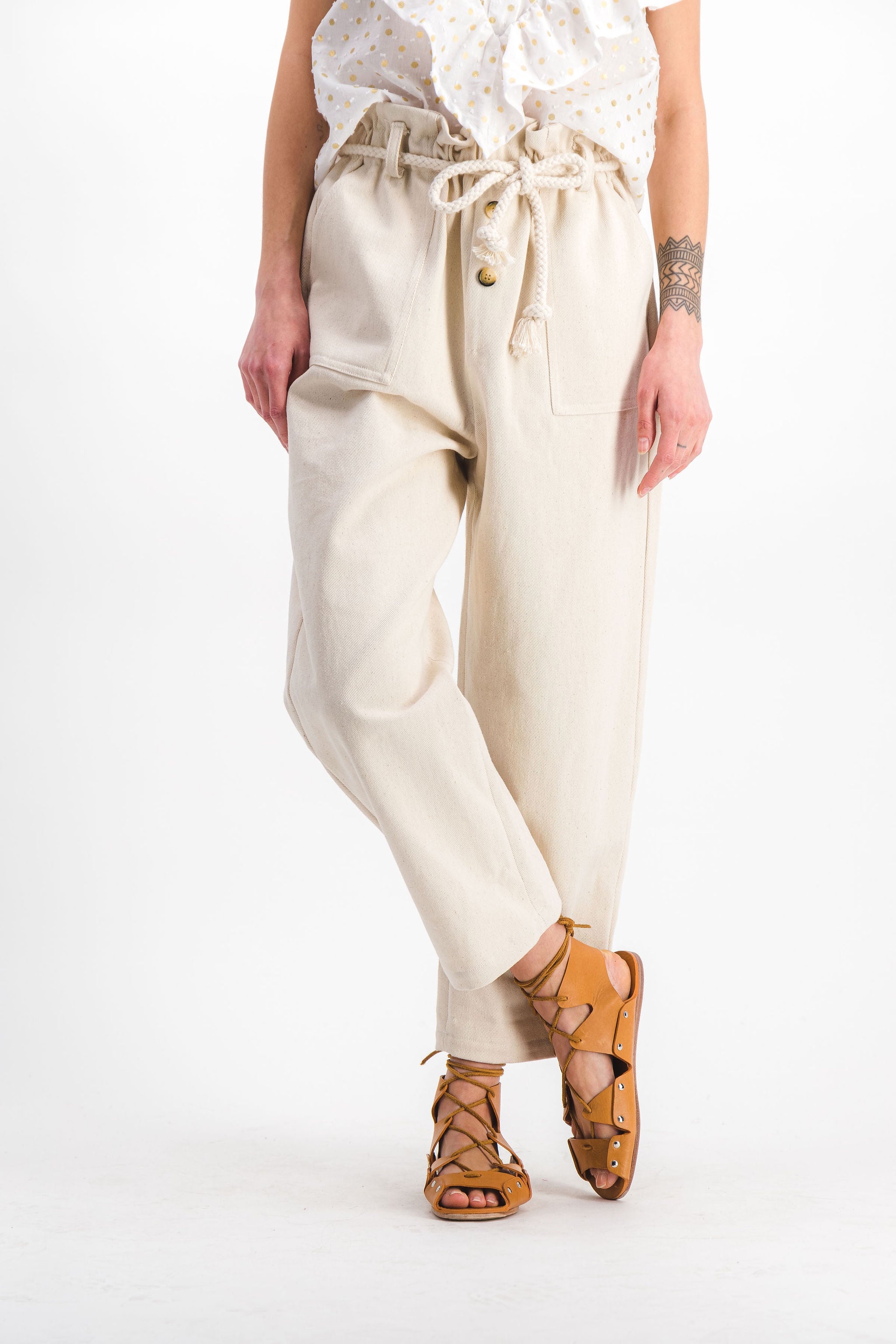 women's brown leather sandals
